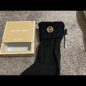 MICHAEL KORS BOOT SOCKS / CUFF SOCKS fleece & knit
